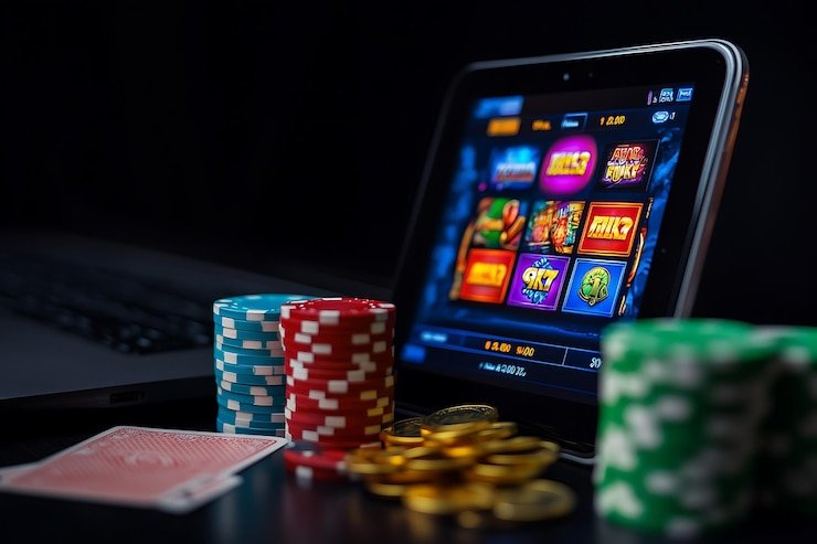 Antarmuka Speed Roulette cahaya toto di perangkat mobile menampilkan roda roulette, opsi taruhan, dan live feed dealer