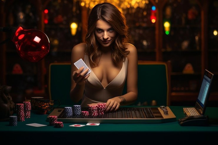 Antarmuka Table Games cahaya toto di smartphone menampilkan dealer, meja permainan, dan panel kontrol taruhan